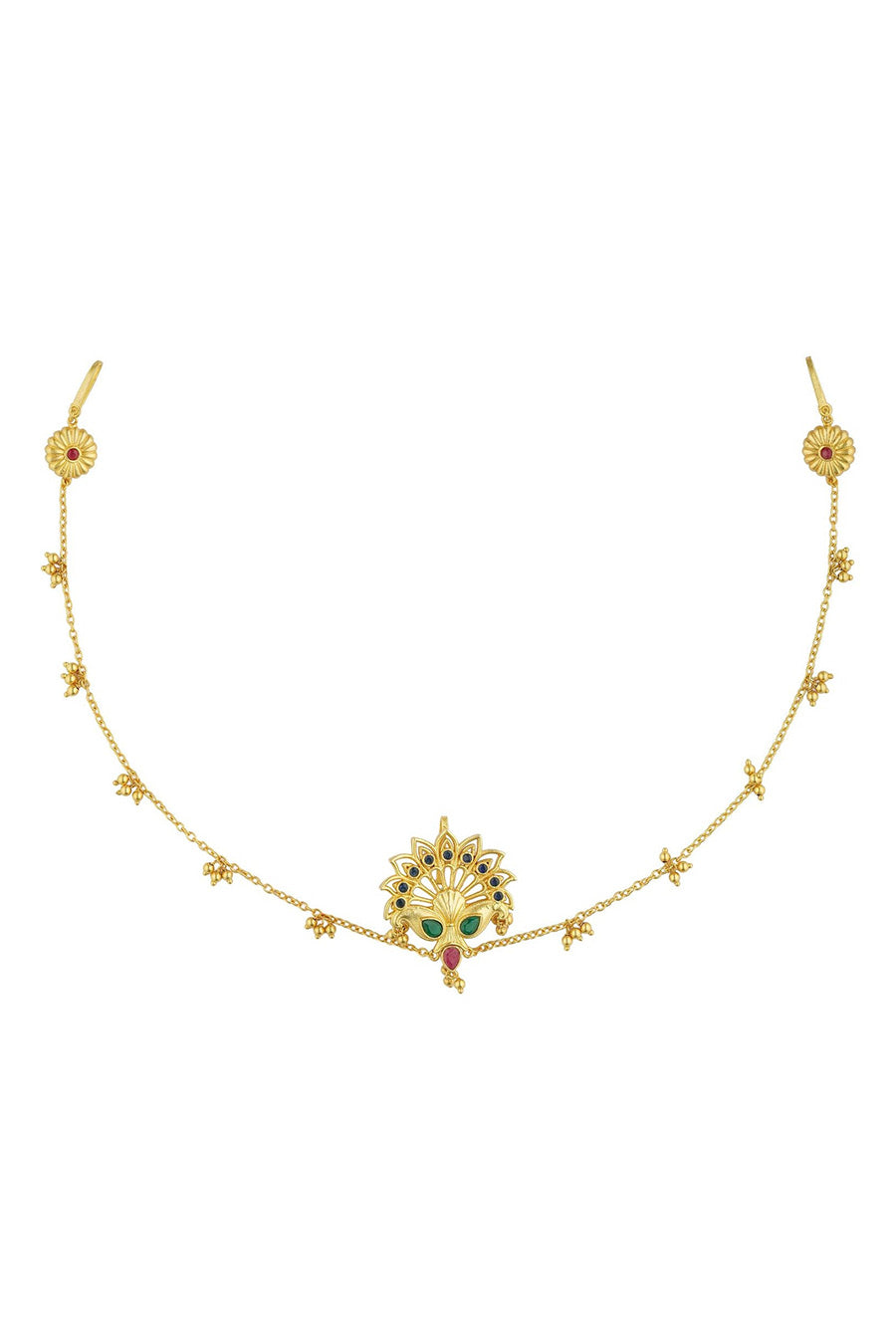 Peacock's Pride 22kt Gold Plated Juda Pin