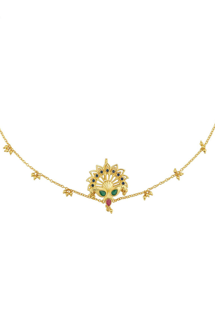 Peacock's Pride 22kt Gold Plated Juda Pin