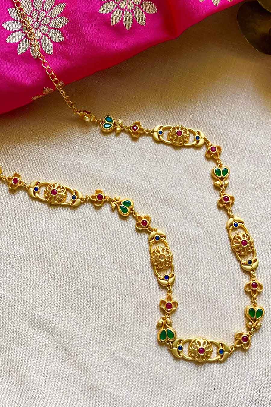 Rajwada Glory 22kt Gold Plated Kamarbandh