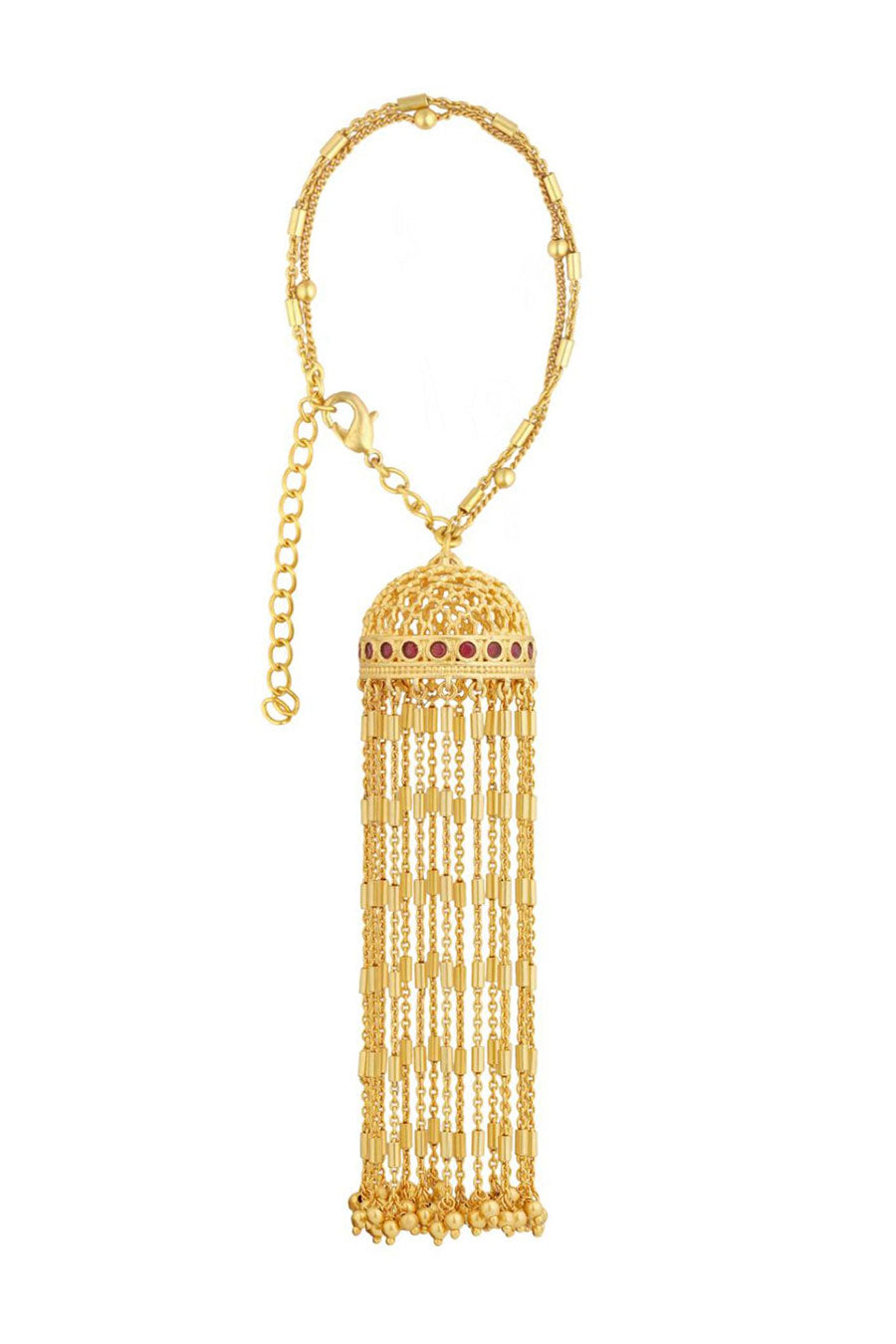 Blessed in Drapes 22kt Gold Plated Kalirey (Set of 2)