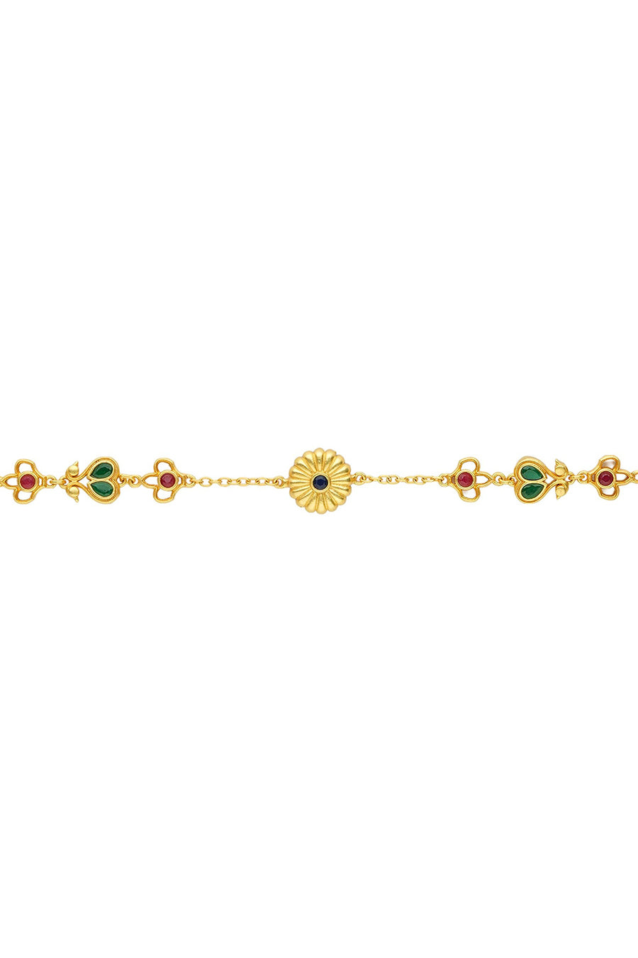 Blossoms of Wonder 22kt Gold Plated Maatha Patti