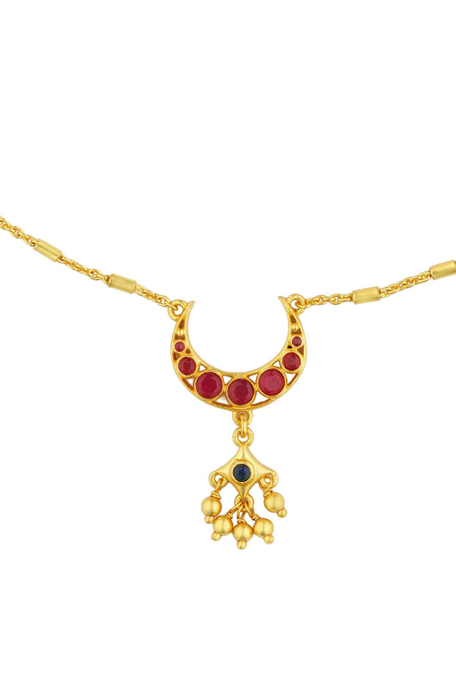 Sarkh Chaand 22kt Gold Plated Necklace