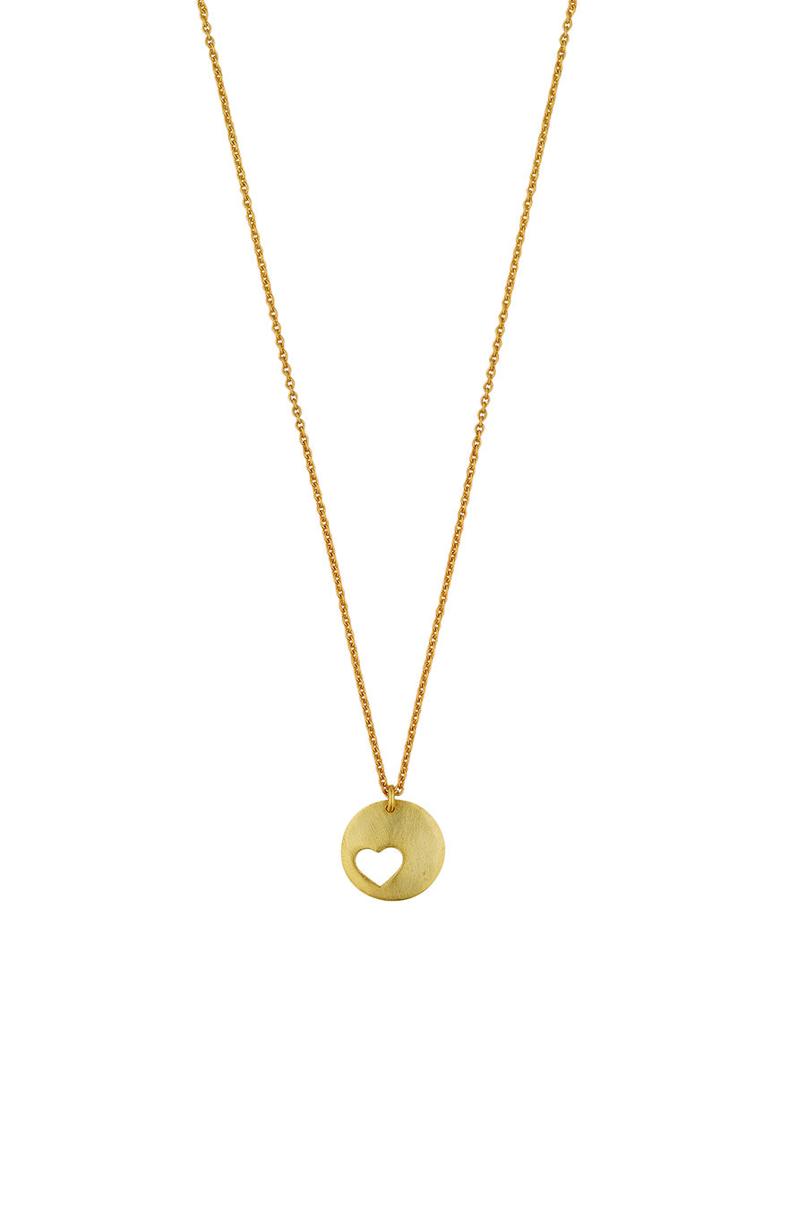Gold Plated Piece of Your Heart Pendant Necklace