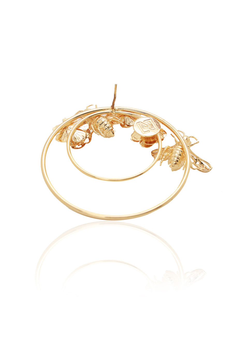 Clochette Bees Hoops Earrings