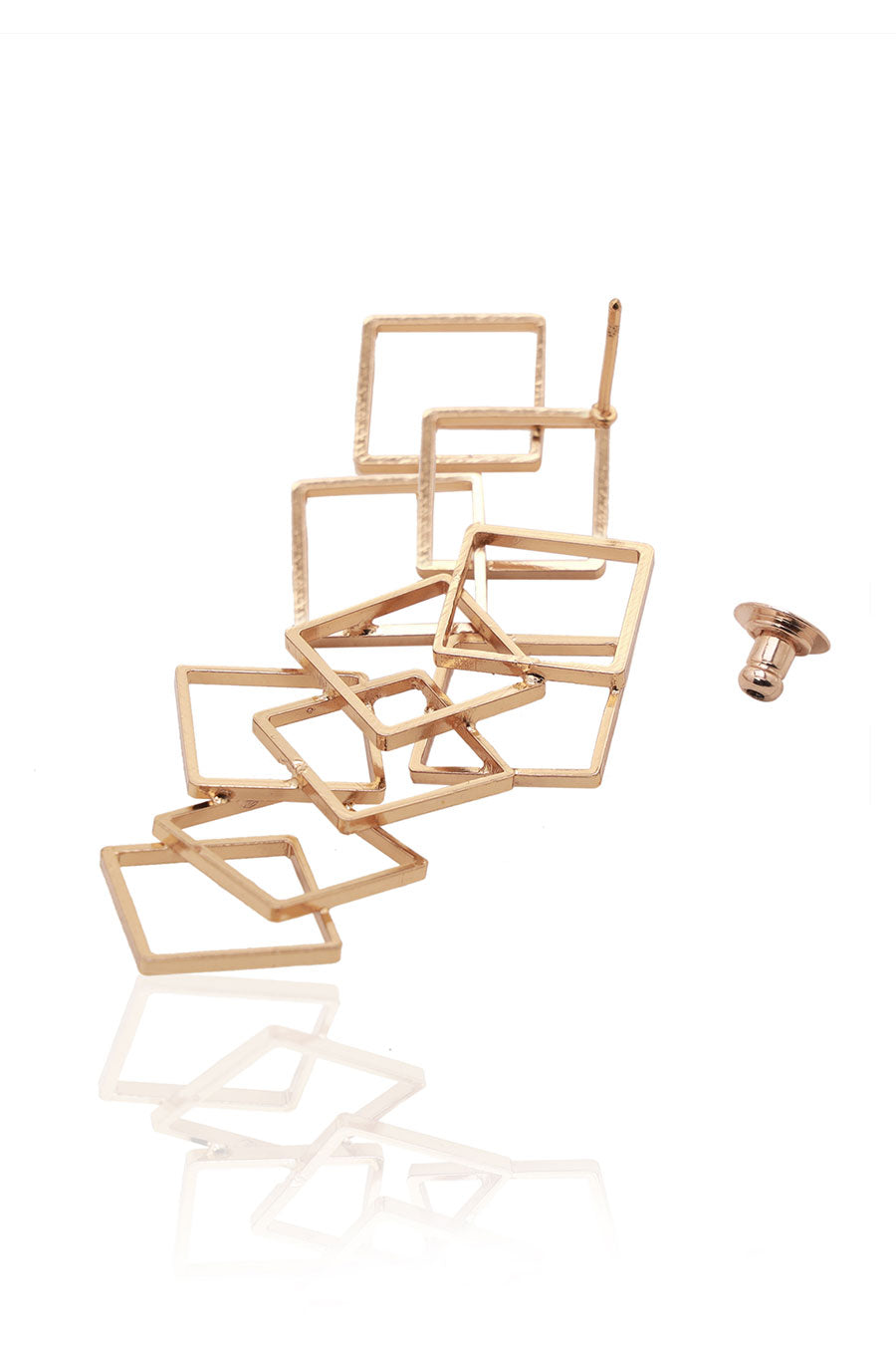 Bustling Squares Earrings