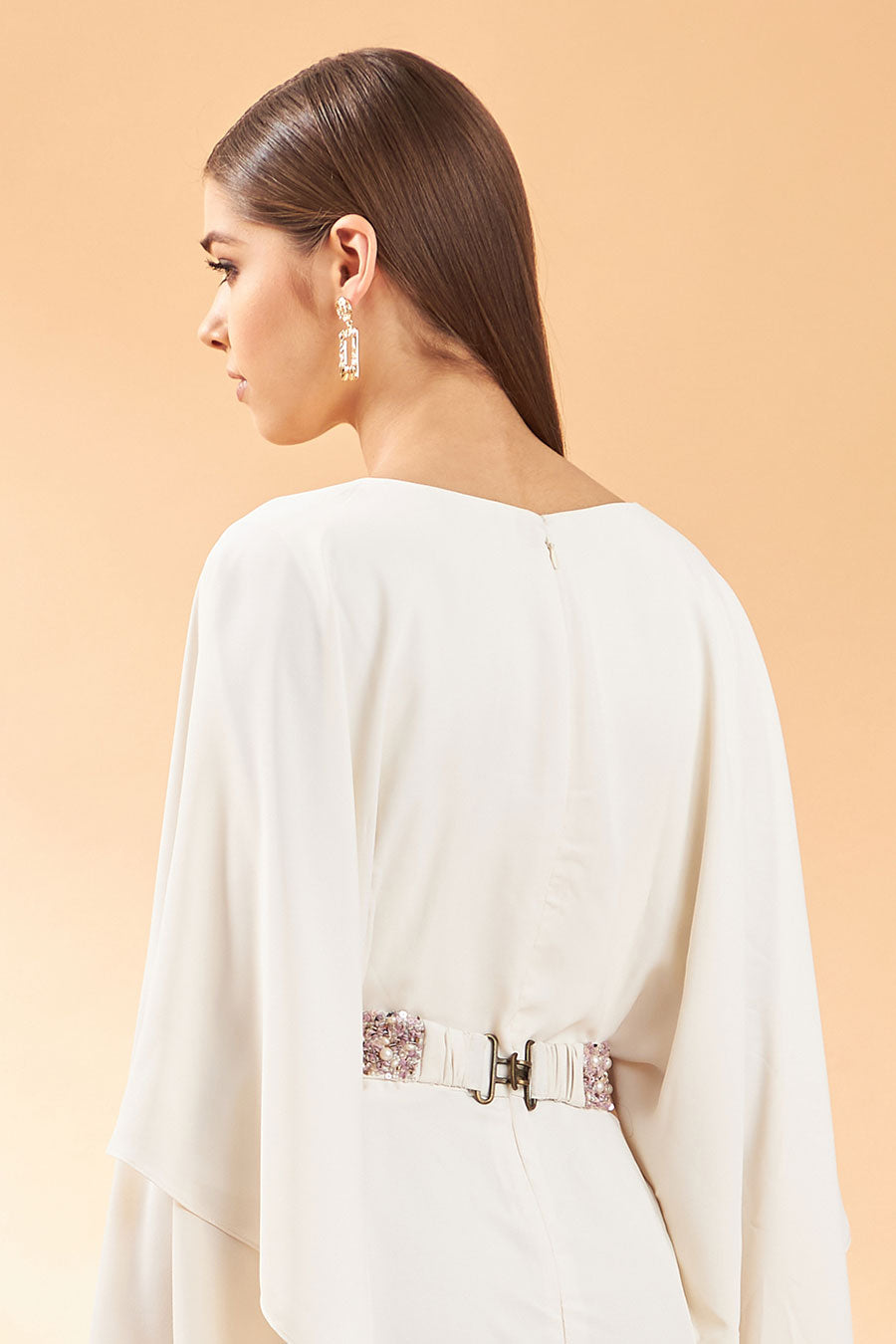 Pearl & Sequin Hand Embroidered Belt