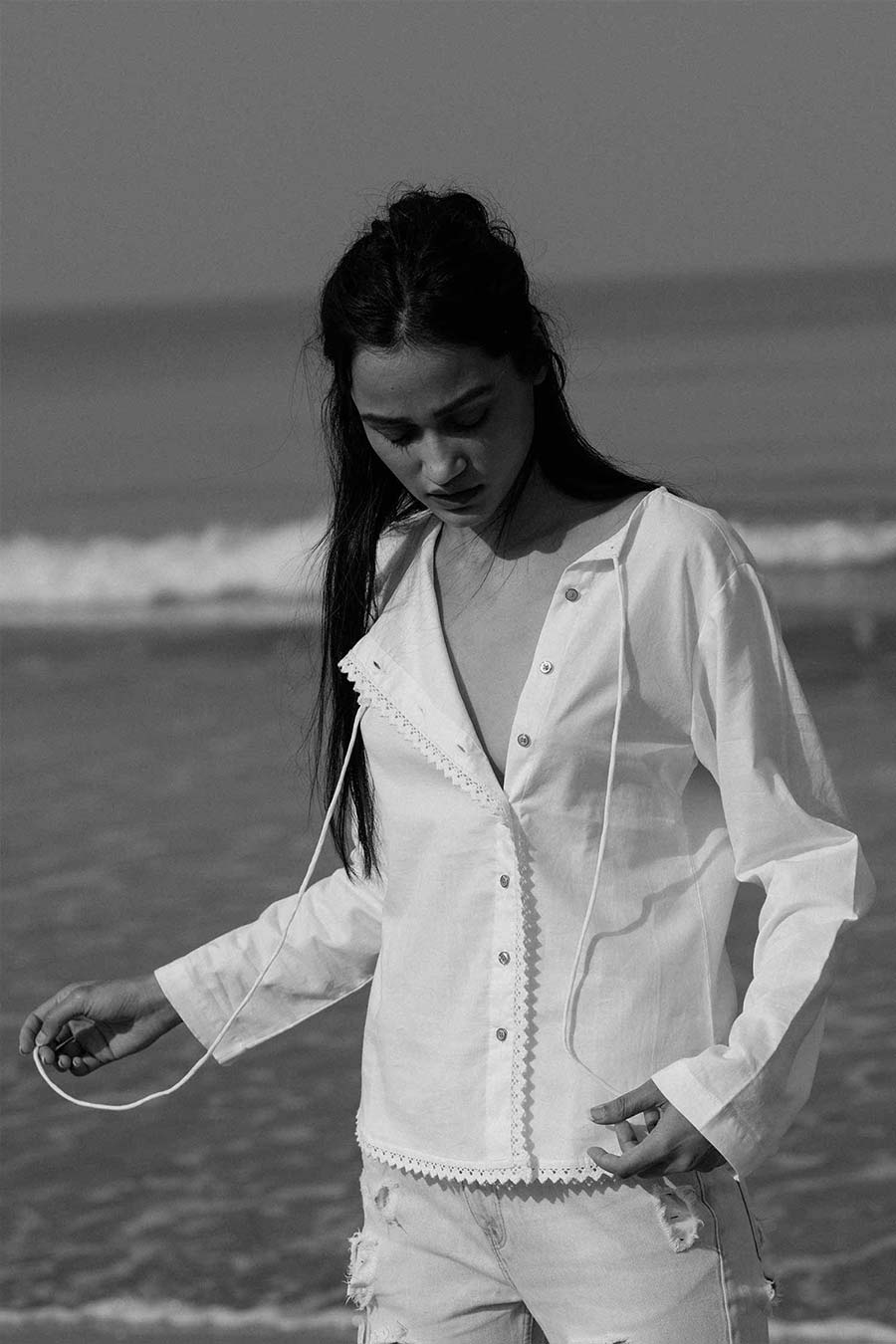 Amelia White Mal Shirt