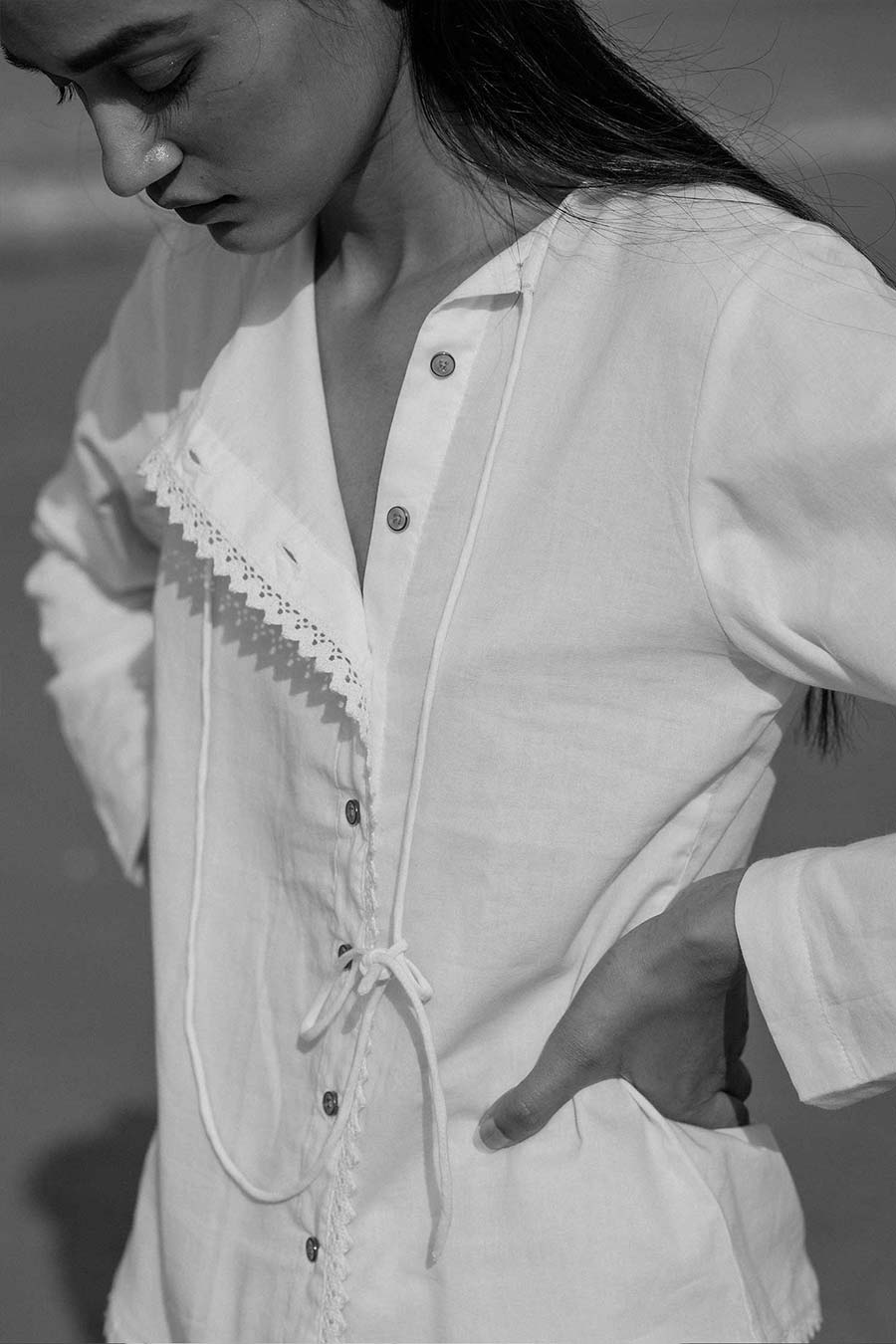 Amelia White Mal Shirt