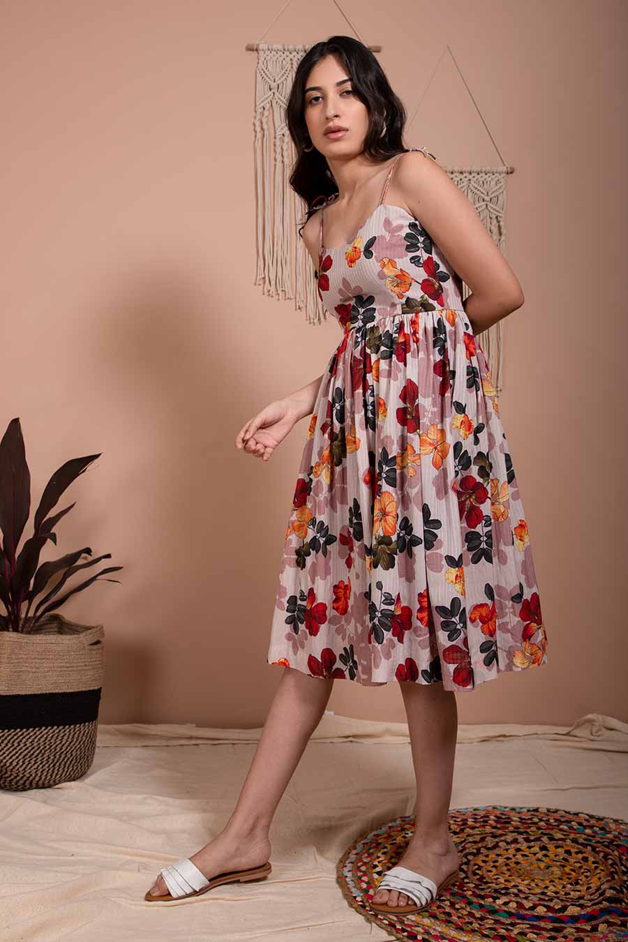 Pansy Lilac Organic Bamboo Dress
