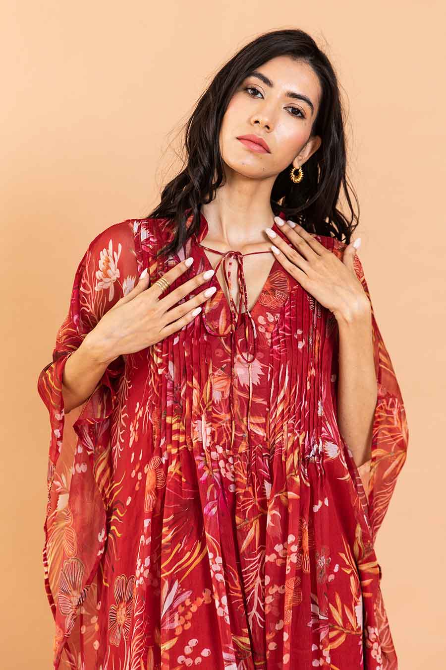 Amaryllis Printed Raquel Dress