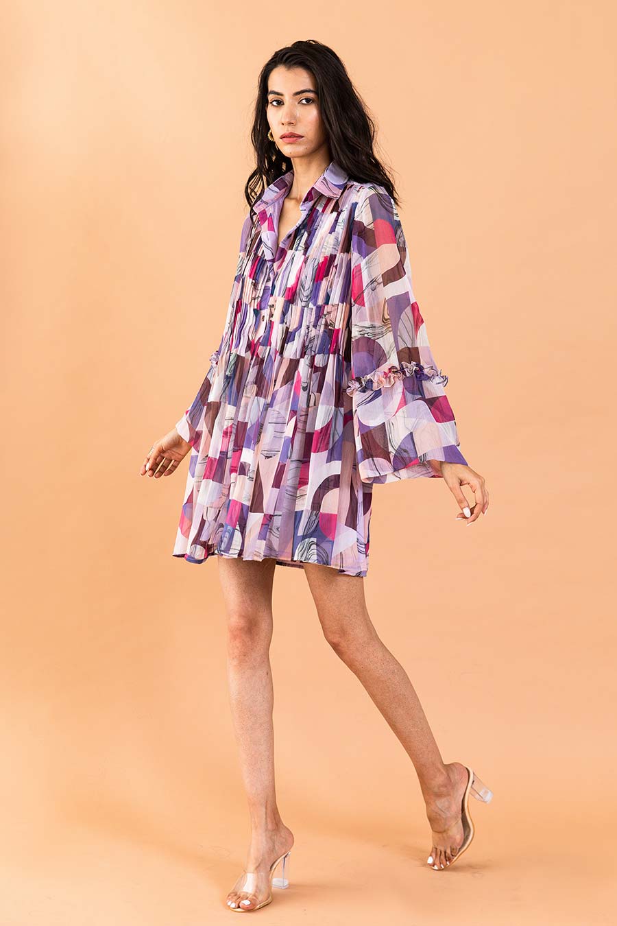 Blush Vera Printed Dress