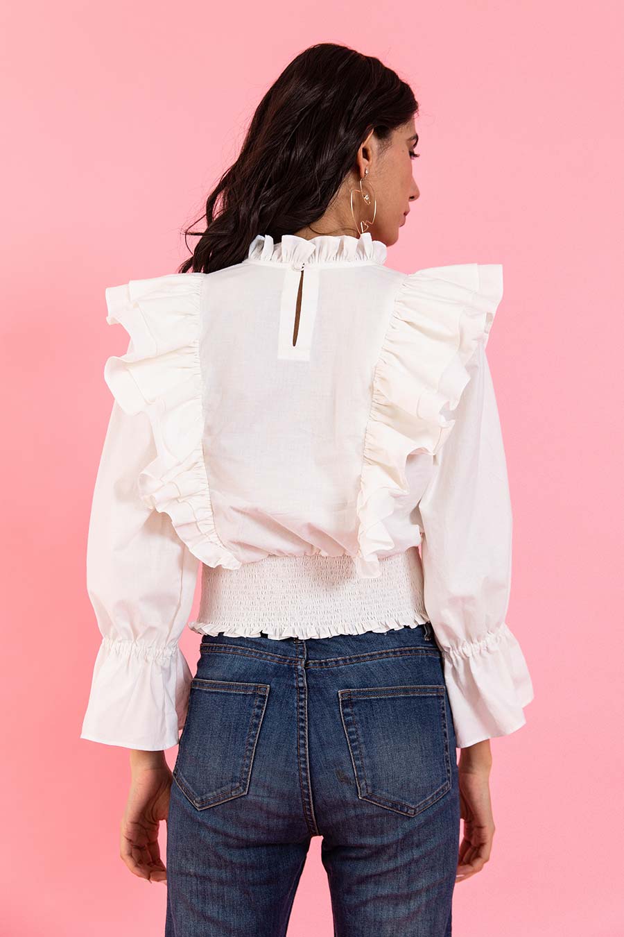 White Ester Top
