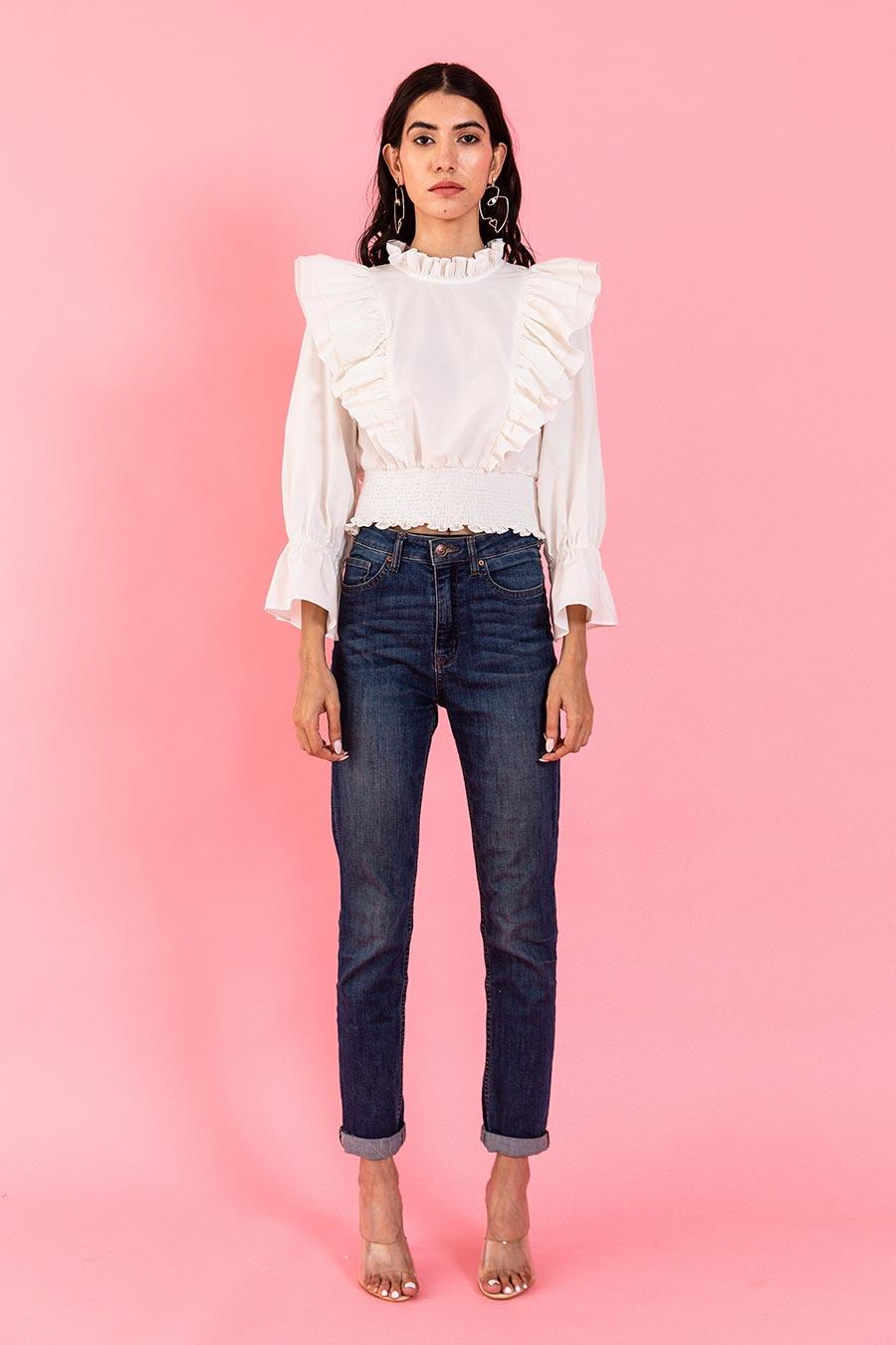 White Ester Top