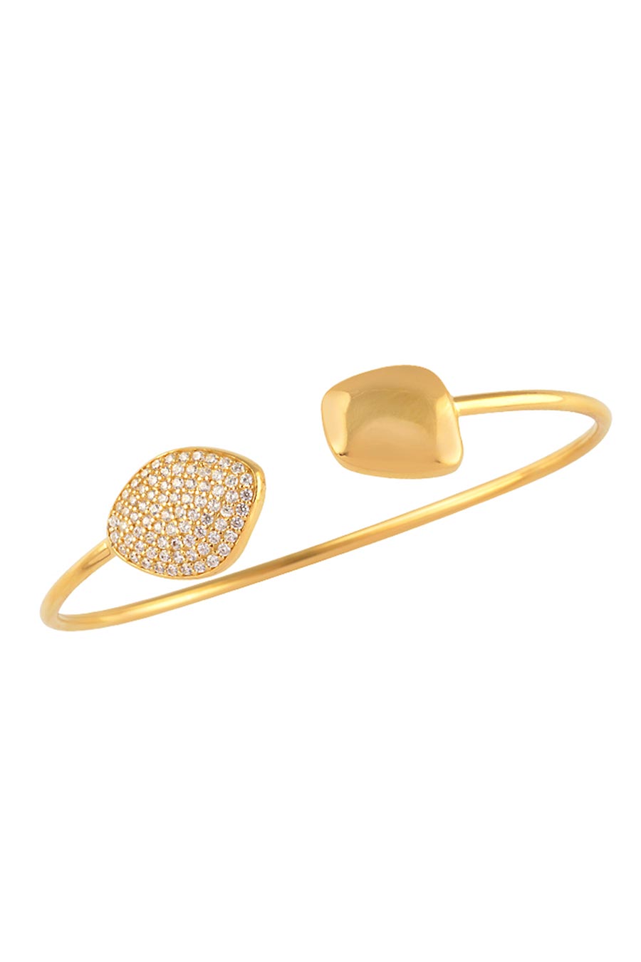 Enchanted Metal Head Golden Bracelet