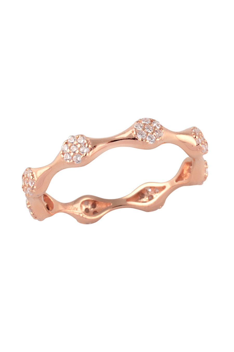 Enchanted Infinity Rose Gold Ring