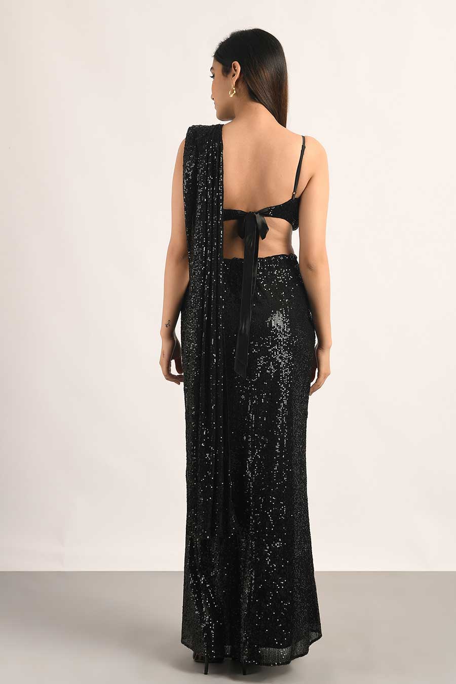 Black Sequinned Co-Ord Set