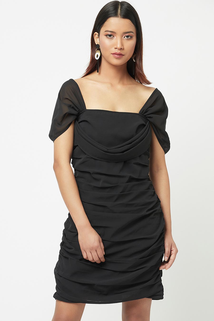 Black Off Shoulder Dress