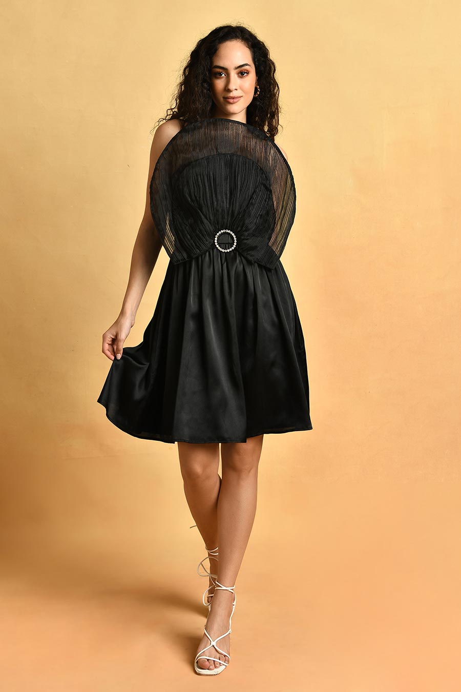 Solid Black Dress