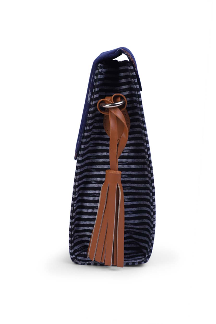 Ikat Striped Sling Bag