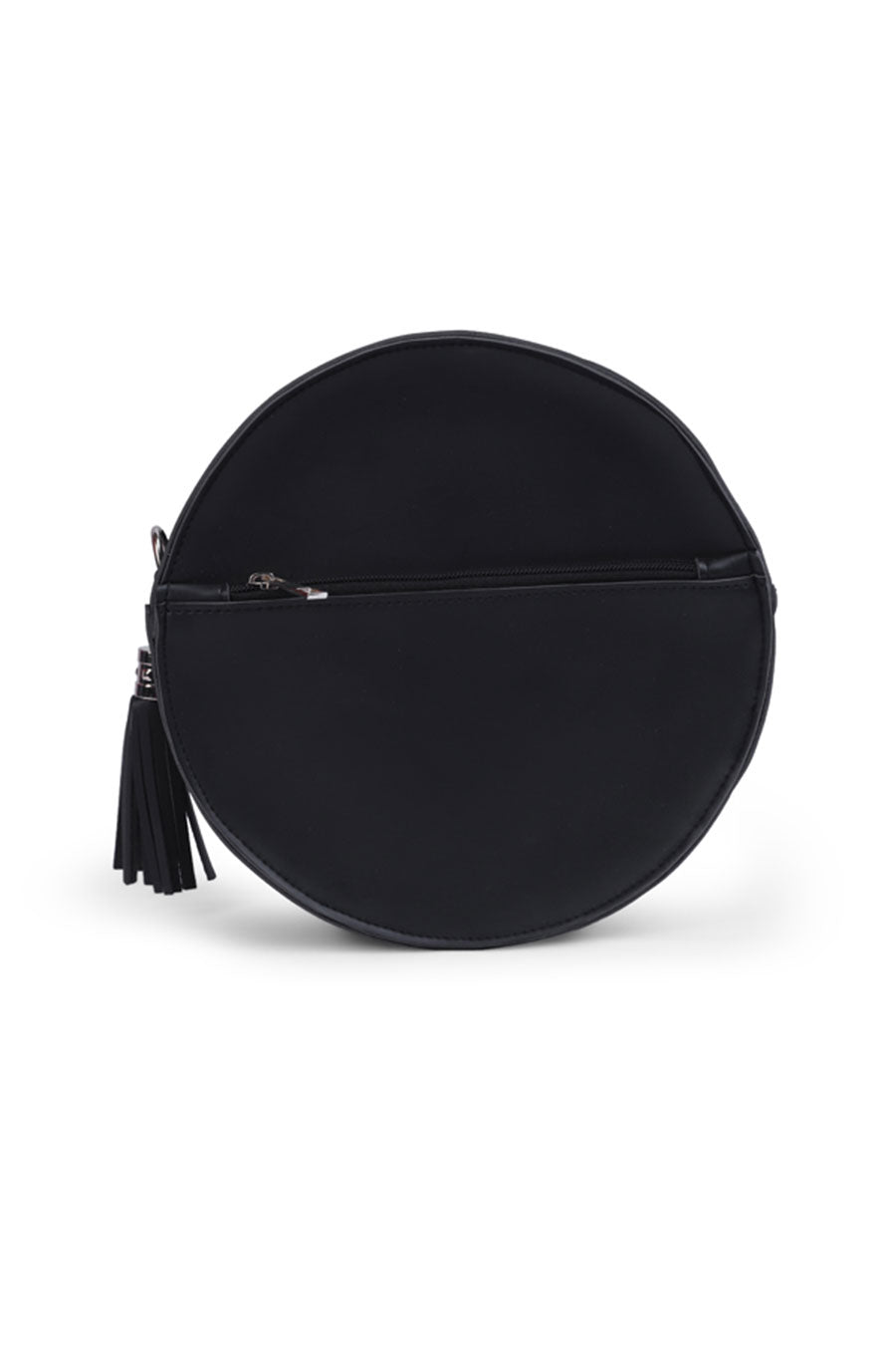 Black Circular Bag