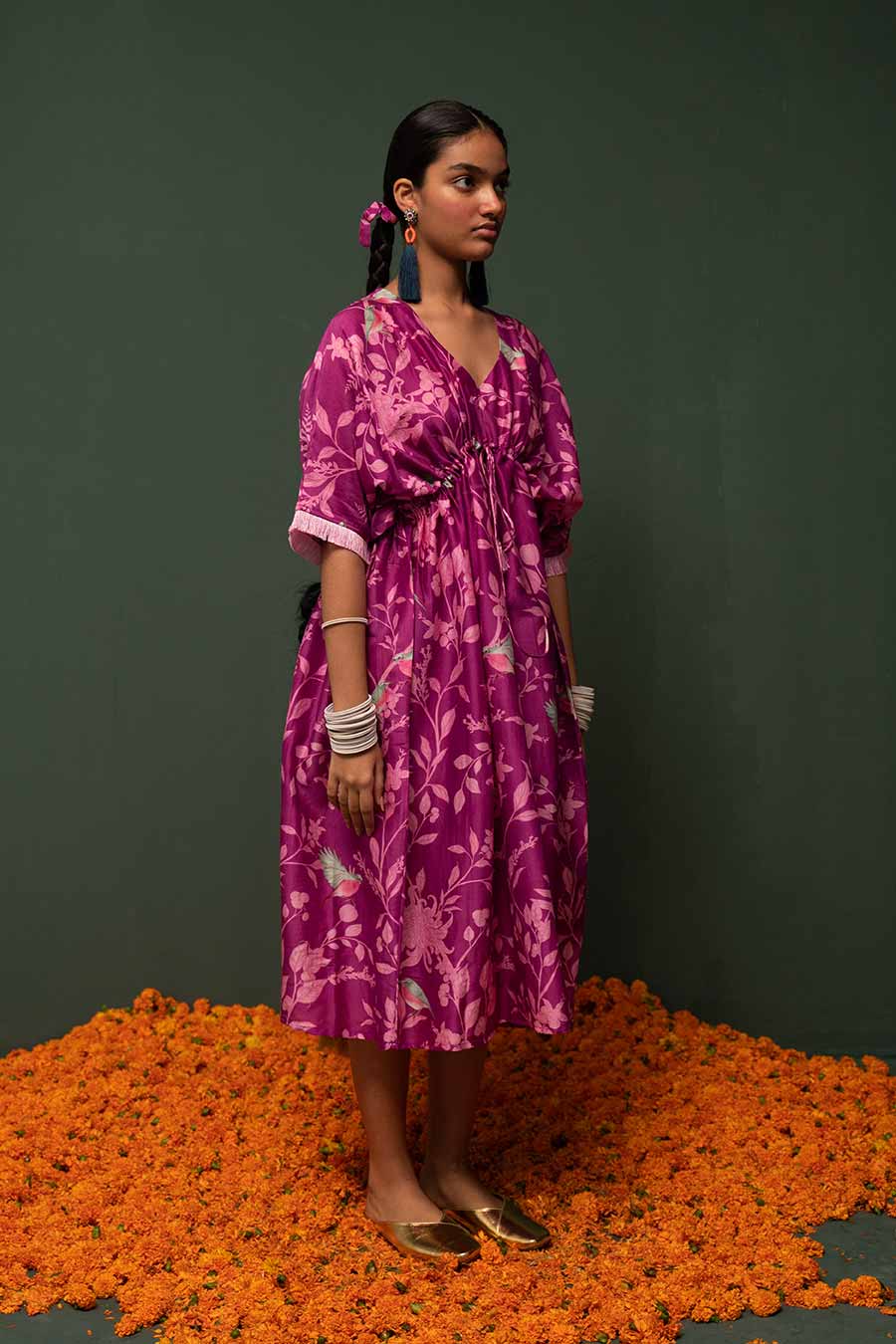 Masakali Magenta Kaftan Dress