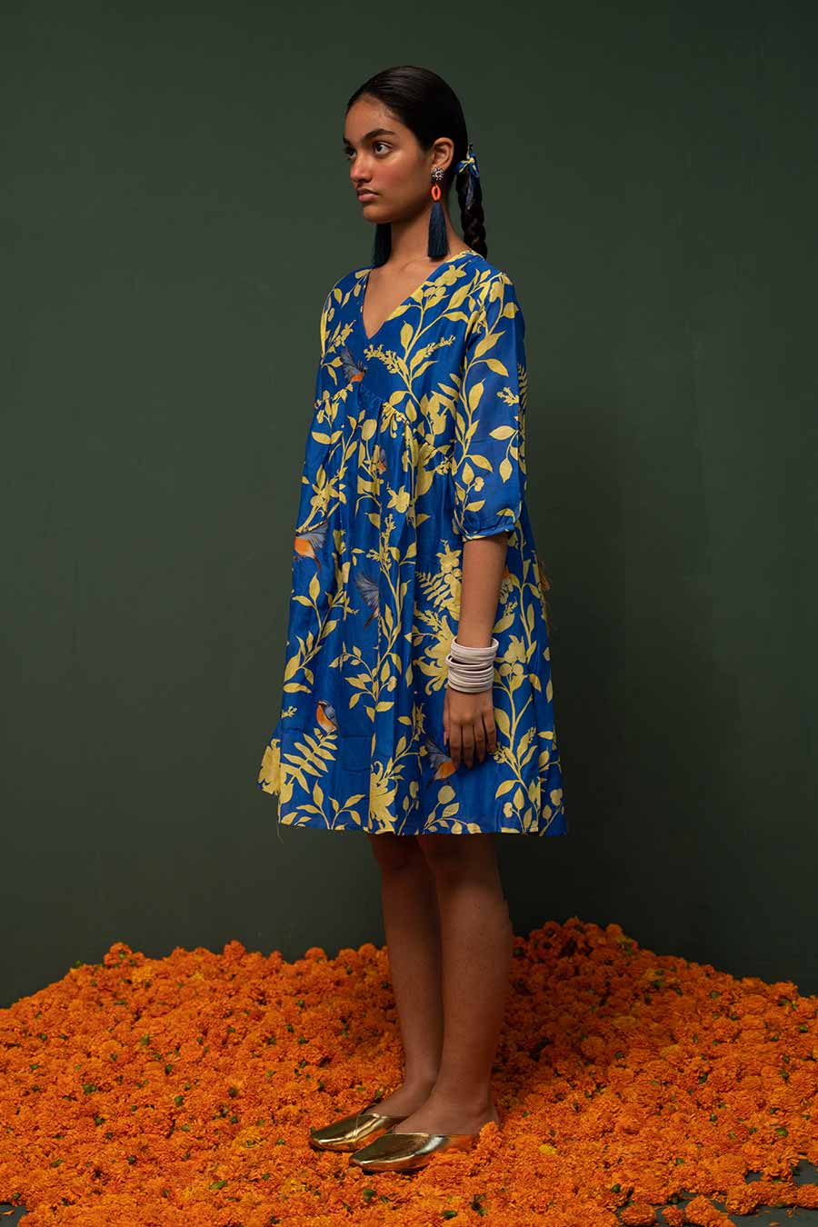 Masakali Blue Short Dress