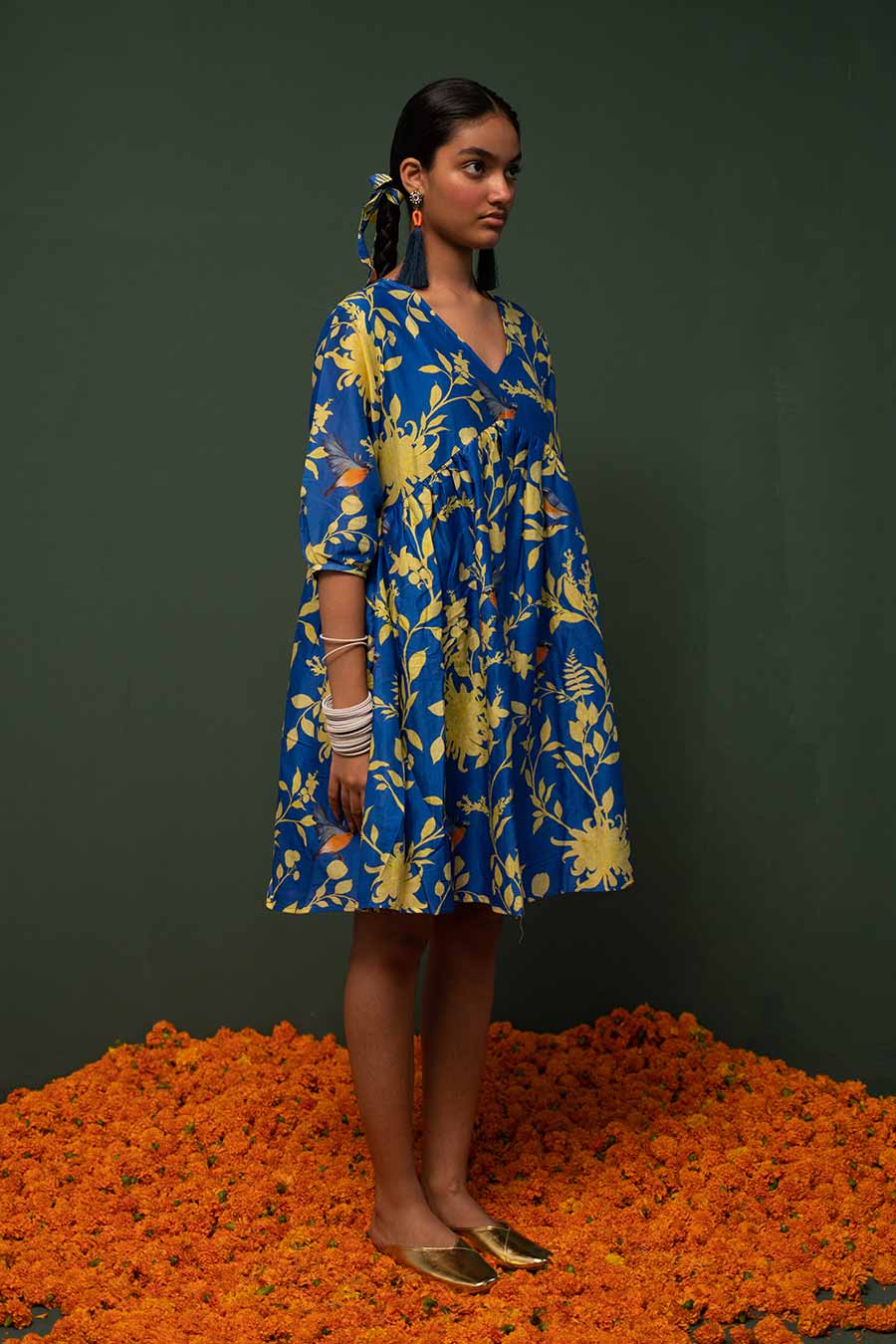 Masakali Blue Short Dress