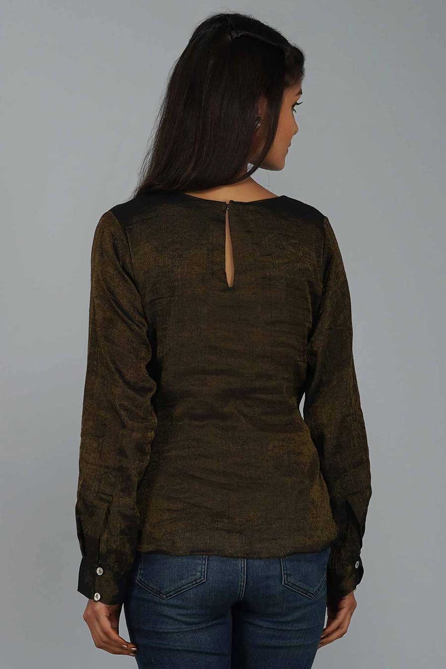 Satrangi Bella Buti Black Top