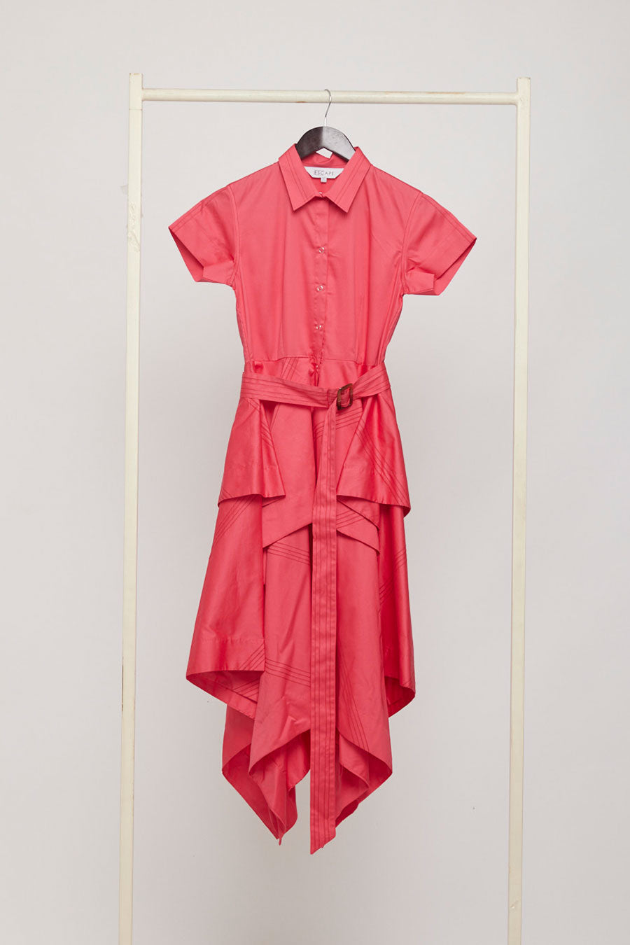 Gold Double Trouble Handkerchief Dress