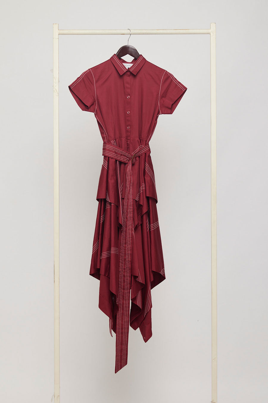 Gold Double Trouble Handkerchief Dress