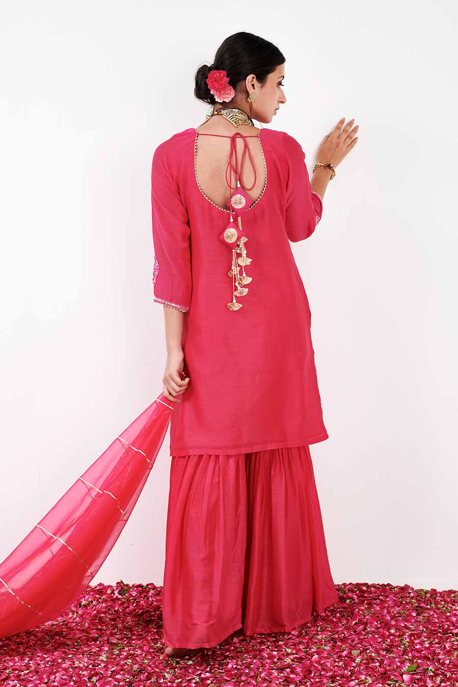 Kalki Pink Sharara Set