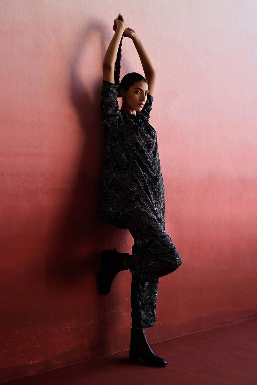 GEN - Low Back Shirt & Pant Co-Ord Set