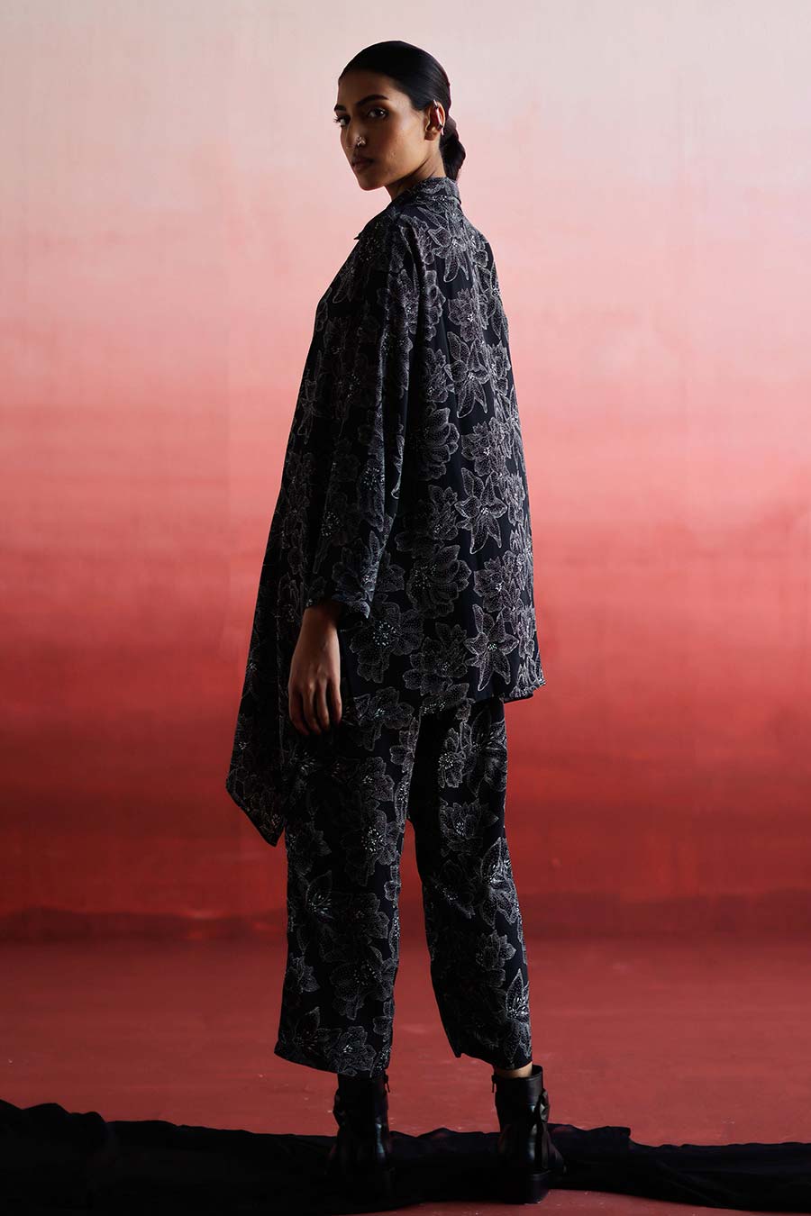 GEN - Low Back Shirt & Pant Co-Ord Set