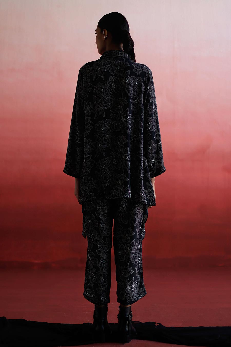 GEN - Low Back Shirt & Pant Co-Ord Set