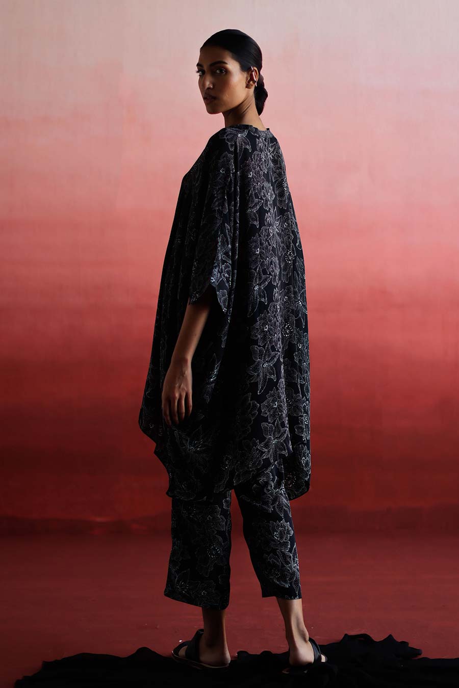 GEN - Short Kaftan & Pant Co-Ord Set