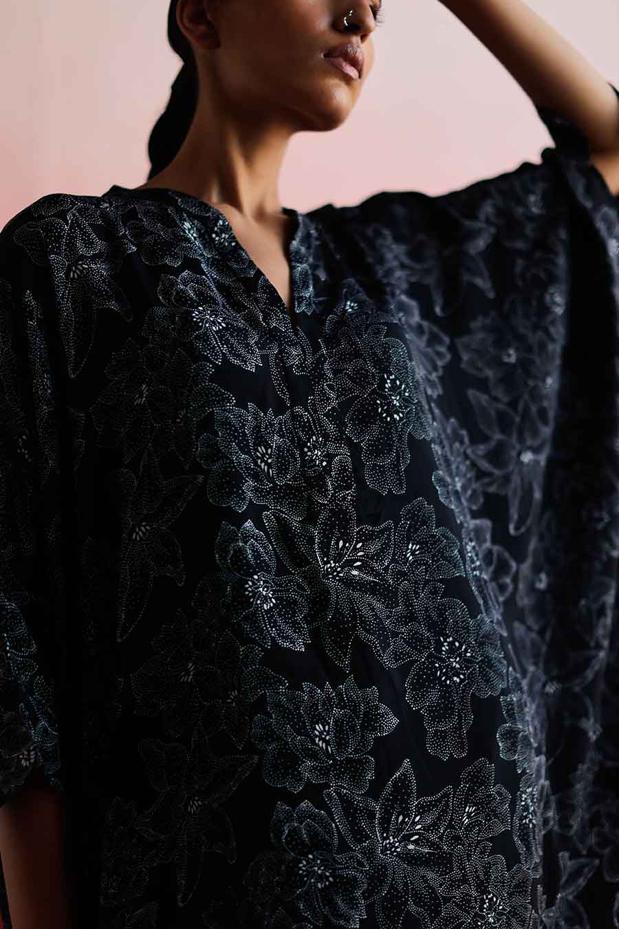 GEN - Short Kaftan & Pant Co-Ord Set