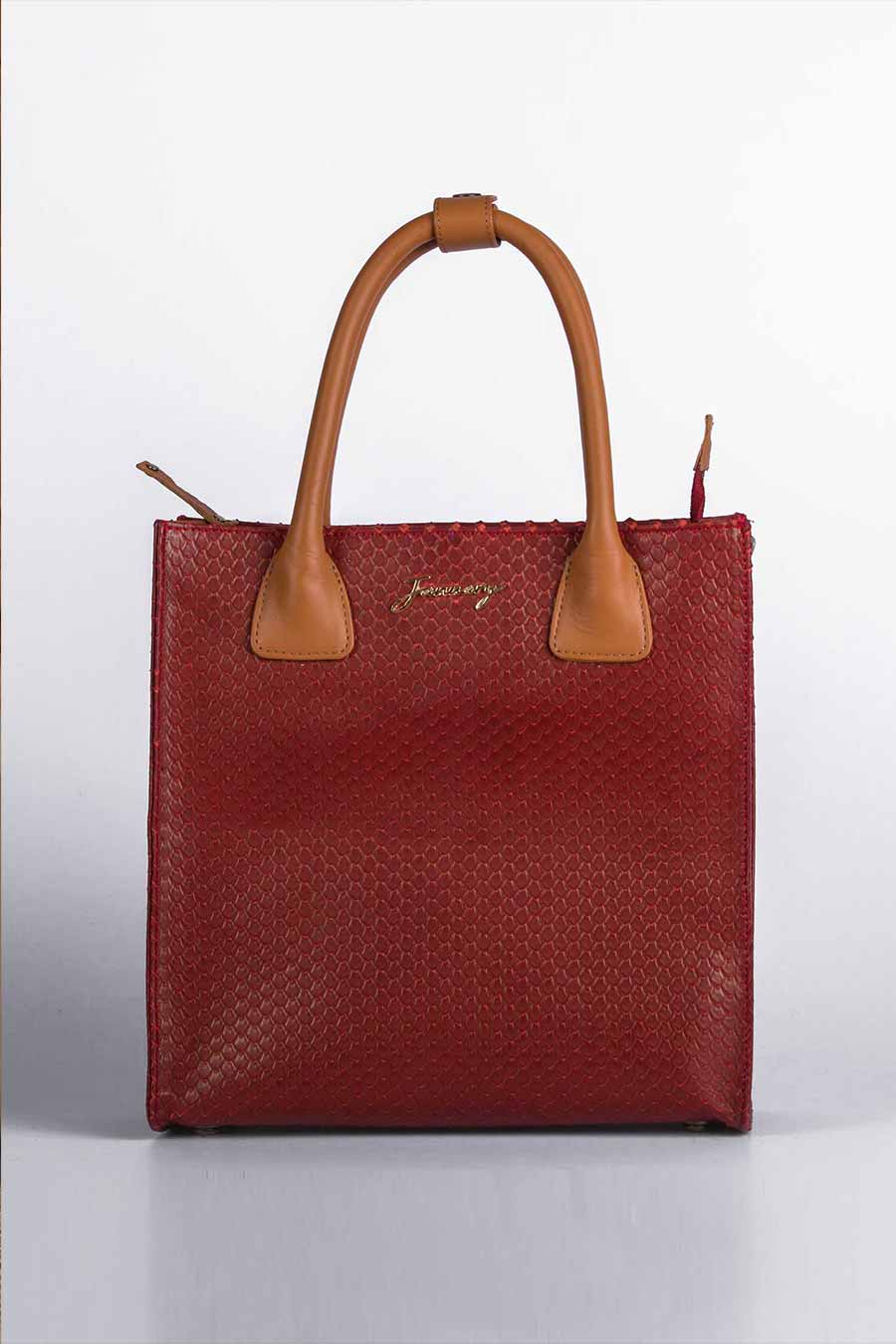 Red Amour Satchel Bag