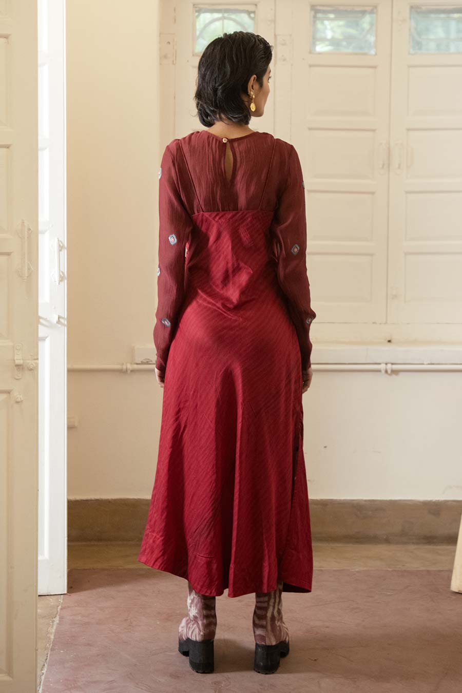 Blood Martina Silk Dress with Camisole