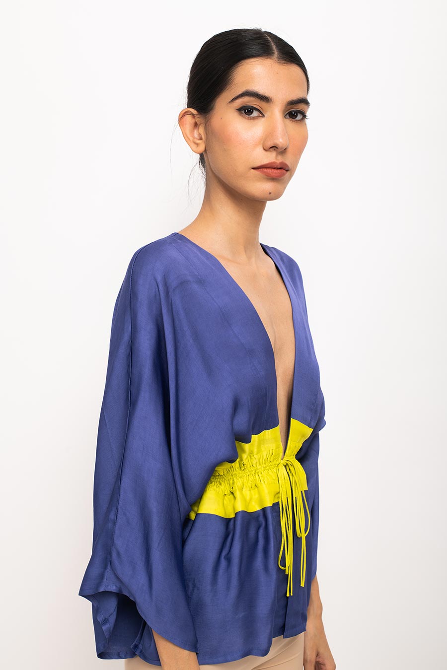 Blue-Yellow Short Cape Overlay