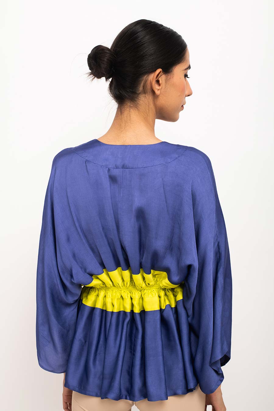 Blue-Yellow Short Cape Overlay