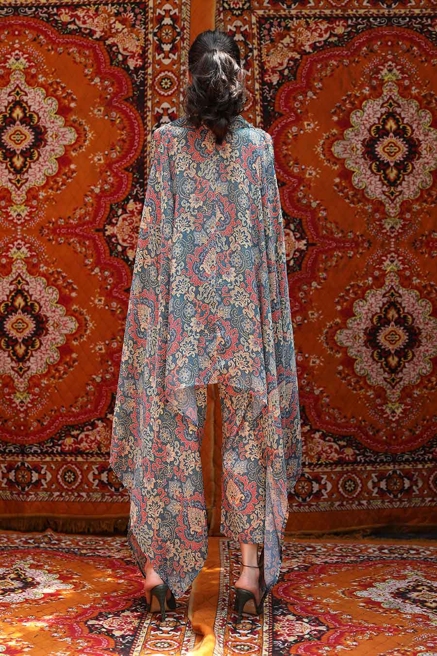 Atlas - Drape Top & Pants Co-Ord Set
