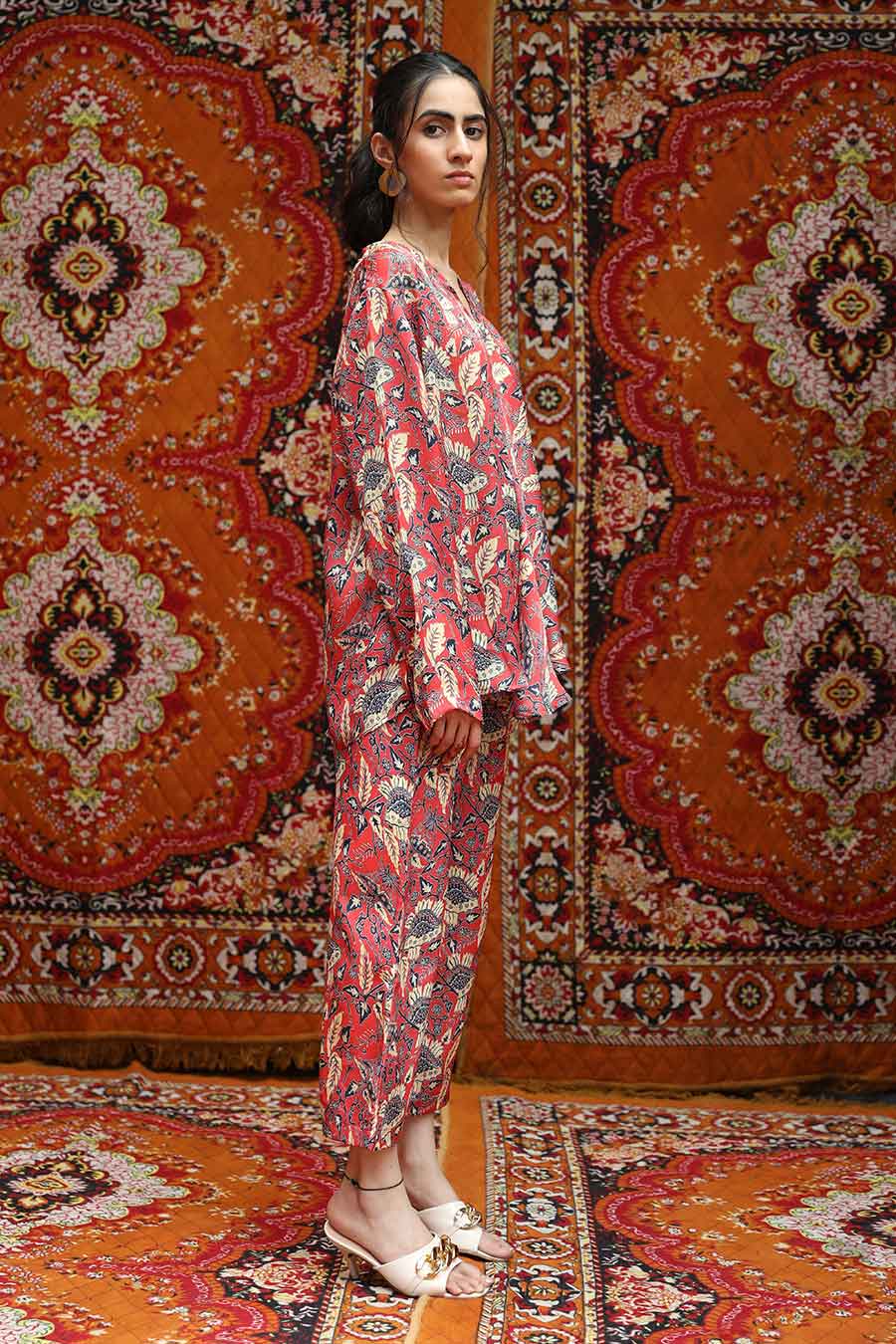 Fez - WS Bias Top & Pants Co-Ord Set