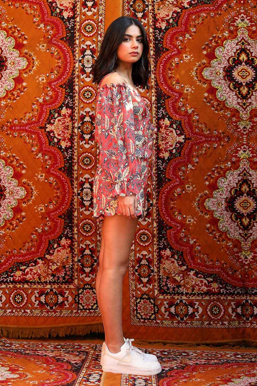 Fez - String Top & Shorts Co-Ord Set