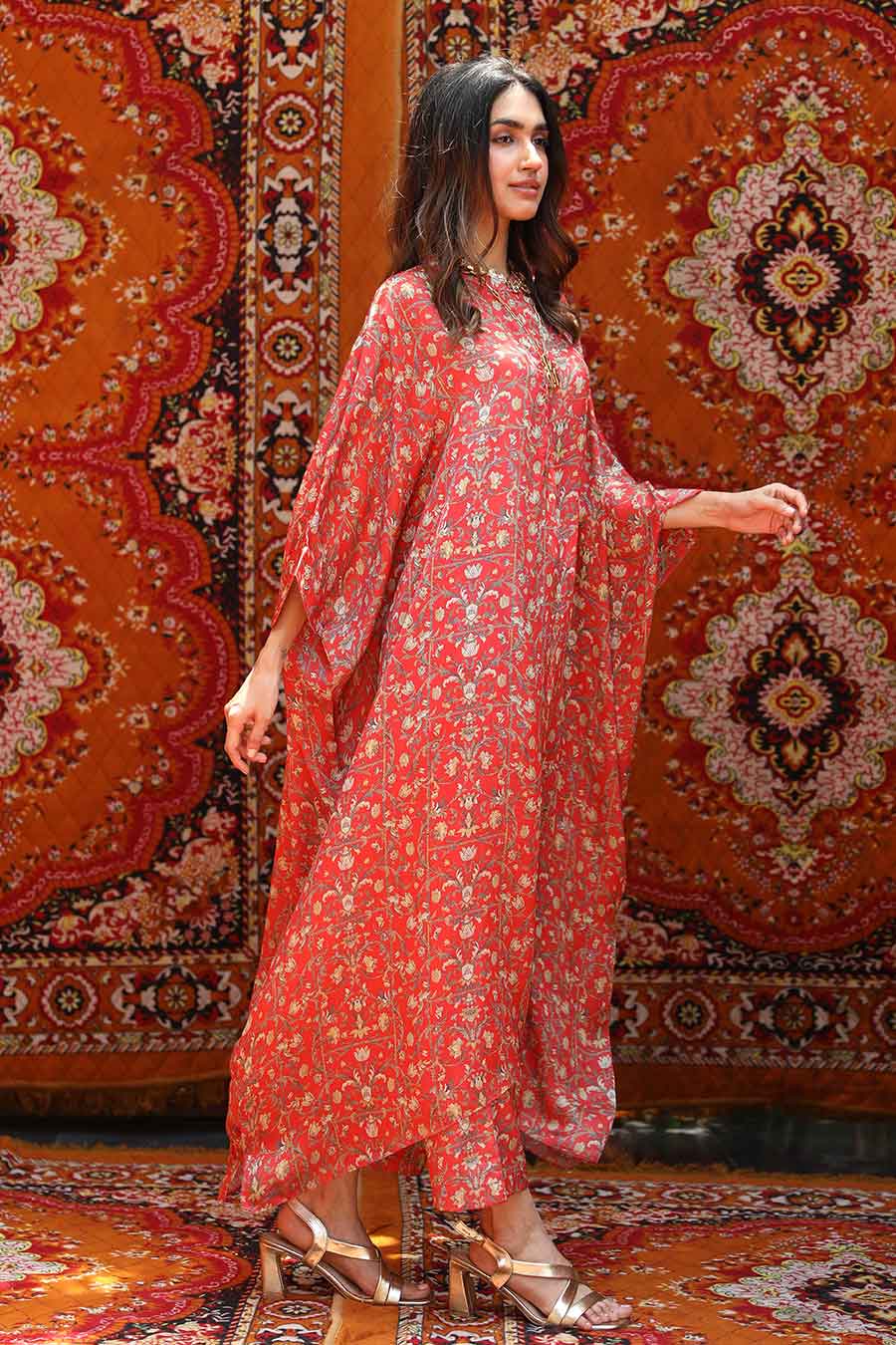 Rabat - Long Kaftan & Pants Co-Ord Set