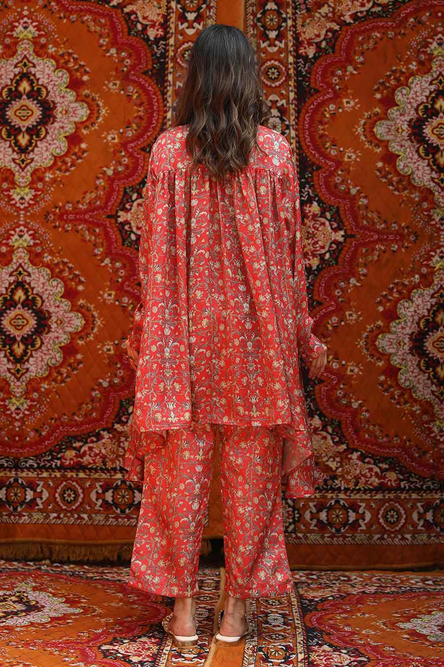 Rabat - Back Yoke Top & Pants Co-Ord Set