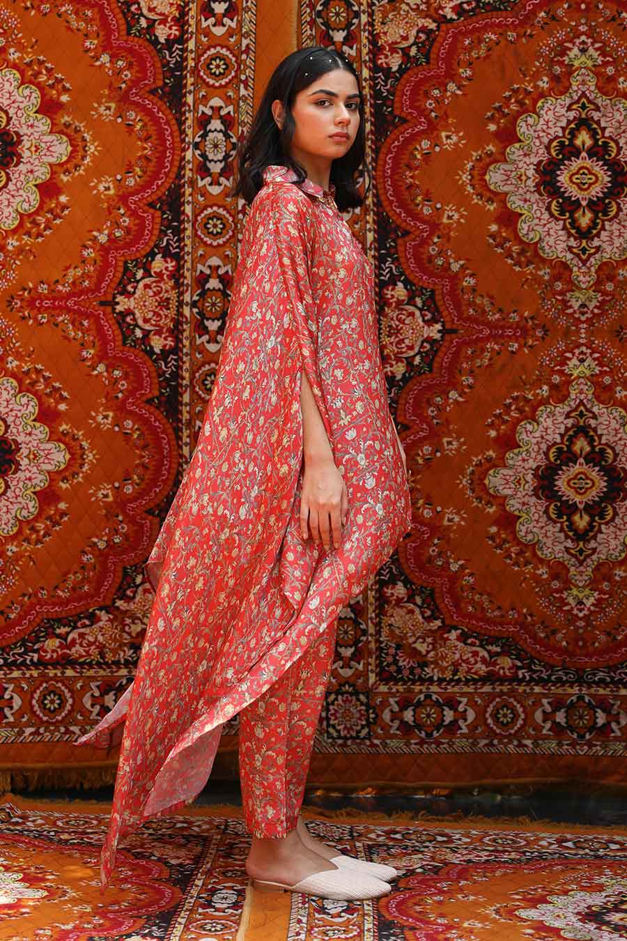 Rabat - Drape Top & Pants Co-Ord Set