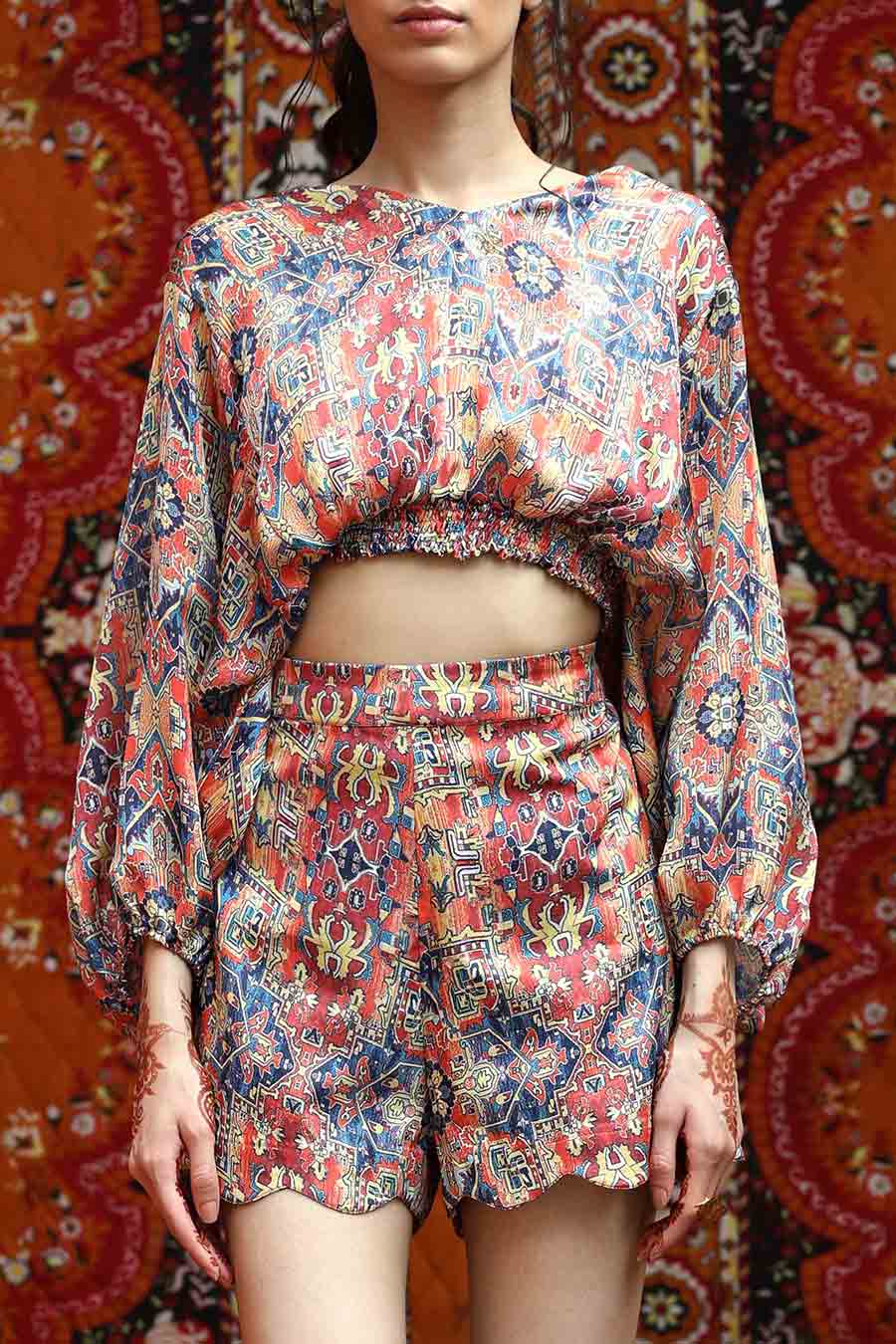Taza - Rad Top & Shorts Co-Ord Set