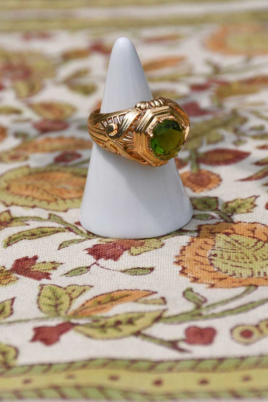 Nur-Un-Nissa Gold Plated Ring