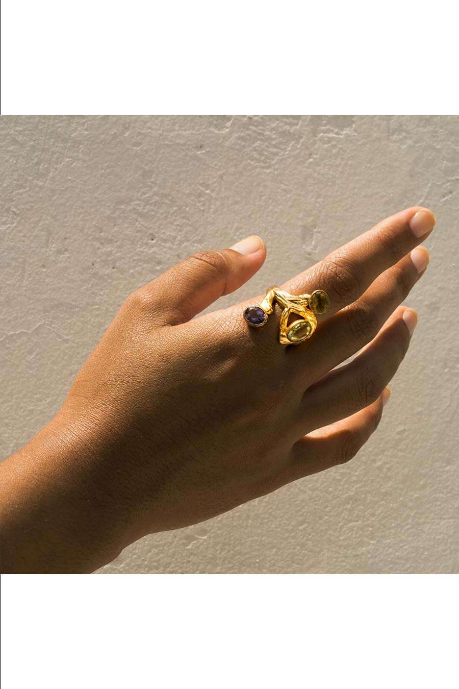 Kiana Gold Plated Ring