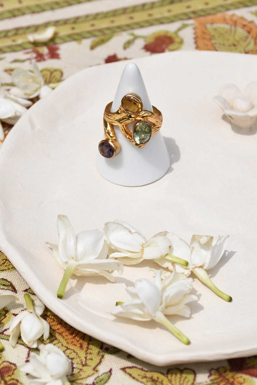 Kiana Gold Plated Ring